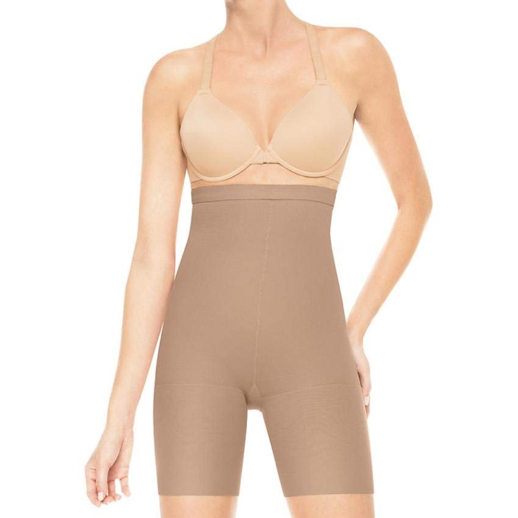 Spanx Firm Control High-Waist Mid-Thigh Shaper Underwear Assets Red Hot Label